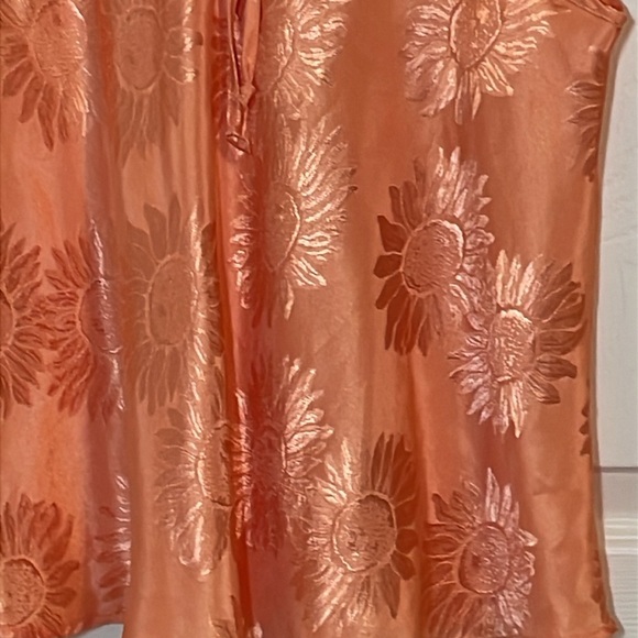 Vintage Victoria's Secret Sherbet Satin Tank Top, 90s, Medium - Picture 3 of 6